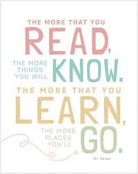 free printable dr seuss reading quote