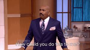 Why would you do that gif. How Could You Do This To Me Gif By Steve Harvey Tv Find Share On Giphy