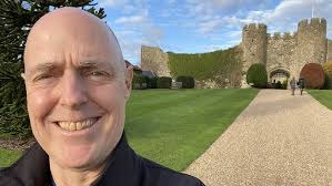 Mark Philips carrying the Arundel Mace.