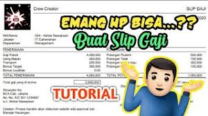 Namun dengan pengetahuan di atas setidaknya anda bisa mengoreksi. Cara Buat Slip Gaji Pekerja Sendiri Cute766