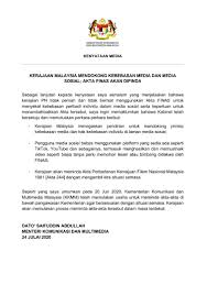 Gobind singh deo a/l karpal singh. Aidila Razak On Twitter Update 24 7 The Finas Act Will Be Amended But Unclear If Pengguna Media Sosial Here Also Refers To Business Users For Example Social Enterprises Who Use Social Media