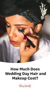 How Much Does Wedding Day Hair And Makeup Cost In 2020 Bridal Hair And Makeup Hair Makeup Wedding Hair And Makeup