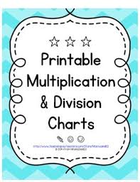 Students may color the smaller black and white versions (4 per page) and place them their math journals or interactive notebooks.dangerous monkeys swipe bananasyou will receive a high Division Chart Printable Worksheets Teachers Pay Teachers