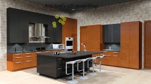 3d kitchen design & 3d interior design