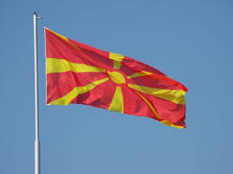 Premium stockfoto van vlag van macedonië. Macedonie Slakken Op Reis