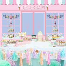 Check spelling or type a new query. Buy Candy Bar Ice Cream Parlor Celebration Background Baby Birthday Party Banner Photography Backdrop At Affordable Prices Free Shipping Real Reviews With Photos Joom