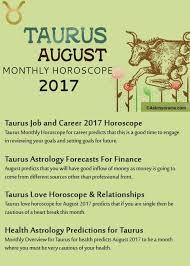 They want all in love and if they don't get it then that can put them in a crisis. August 2017 Taurus Monthly Horoscope 2017 Monthly Astrology Taurus Monthly Horoscope Monthly Horoscope Horoscope Taurus