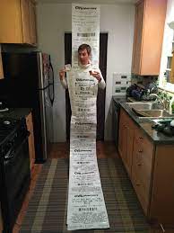 Dear Cvs Thank You For Giving Me A 3 Foot Long Receipt When I Bought Some Ticta Clever Halloween Costumes Original Halloween Costumes Punny Halloween Costumes
