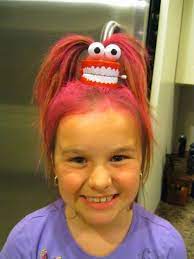 Crazy Hair Day Wacky Hair Wacky Hair Days Kids Hairstyles