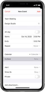 Manage Exchange Meeting Invitations On Your Iphone Ipad Or Ipod Touch Apple Support