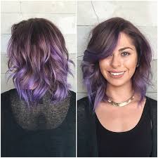 Image Result For Medium Length Hair Brown To Purple Lilac Hair Cool Hair Color Hair Styles