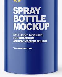 Spray bottle does not necessarily belong to only cosmetics bottles. Glossy Pepper Spray Bottle Mockup In Bottle Mockups On Yellow Images Object Mockups