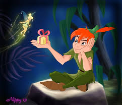 Peter Pan My Valentine By Nippy13 Deviantart Com On Deviantart Peter Pan And Tinkerbell Peter Pan Disney Disney Fan Art