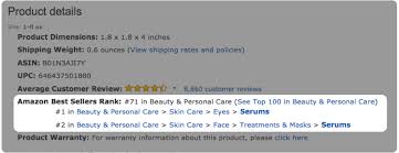 Understanding The Amazon Best Sellers Rank Bsr The
