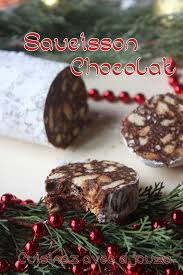 Saucisson Au Chocolat Sans Oeufs Et Sans Cuisson Recette Saucisson Au Chocolat Chocolat Maison Chocolat