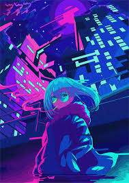 Pin By Domanique Navarro On Animes Kawaii Art Cyberpunk Anime Cyberpunk Art