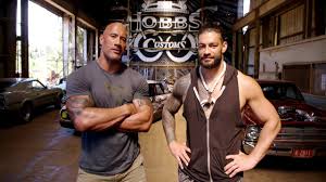 The ultimate player in the scene. The Rock And Roman Reigns Talk About Family And Hobbs Shaw Youtube