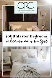 By having a clear idea of what i wanted, recycling pieces i already owned and doing some thrifty. One Room Challenge Reveal 500 Master Bedroom Update On A Budget Hello Central Avenue