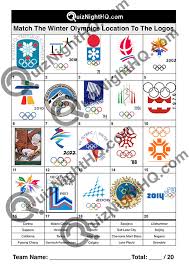 For decades, the united states and the soviet union engaged in a fierce competition for superiority in space. Olympics 005 Winter Olympics Logos Quiznighthq