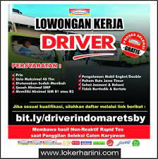 Maybe you would like to learn more about one of these? Lowongan Driver Sopir Indomaret Surabaya Agustus 2021