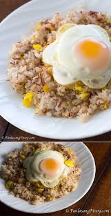 Corned Beef Fried Rice With Egg Panlasang Pinoy Food Corned Beef Beef Fried Rice