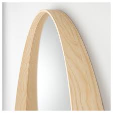 Stockholm Miroir Plaque Frene 80 Cm Ikea Spiegelglas Spiegellijst Houtfineer