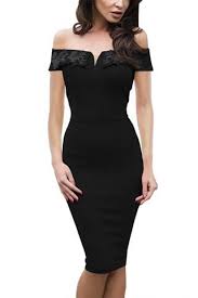 Black Embroidered Foldover Off Shoulder Slender Evening Dress Evening Dresses Cocktail Evening Dresses Lace Formal Dress