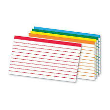 Office Depot Brand Color Coded Ruled Index Cards 3 X 5 Assorted Colors Pack Of 100 Color Coding Brand Colors Index Cards