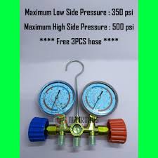 Maybe you would like to learn more about one of these? Air Cond Gas Meter Manifold Gauge 3 Pcs Hose Set Air Conditioner Repair Aircond Service Gauge Top Up Gas Meter Budget Shopee Malaysia