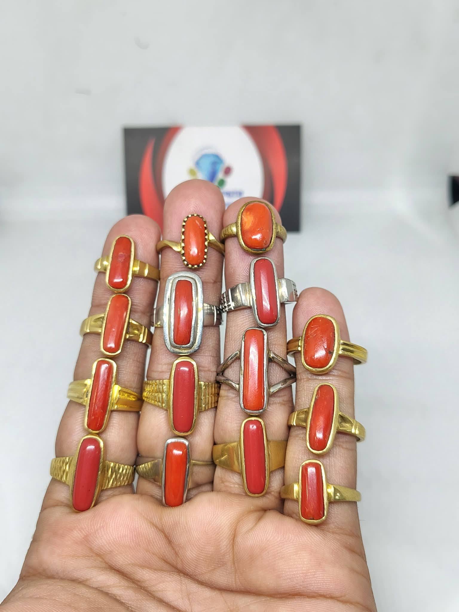 Natural red coral Gemstone product image