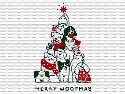 Download Merry Woofmas Svg Merry Woofmas Christmas Dog Fan Svg Png Dxf Eps File Vector T Shirt Design For Commercial Use Buy T Shirt Designs