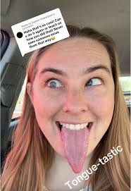 Replying to @Sophie Howardson crazy eyes and tongue 👅 #tongue #crosseyed  #longtongue