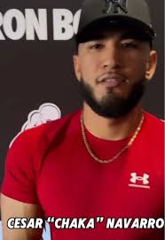 Cesar 'Chaka' Navarro no peleará en Ironboy 76