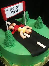 I thought it would make a great present if your mom and i ruined your favorite cartoon in the only thing worse than paris hilton is anything themed as paris hilton. Runners Cake Running Cake 40th Birthday Cakes 60th Birthday Cakes