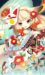 anime art nekomimi anime
