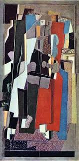 Georges braque's still life with musical instruments was painted shortly after his discharge from the french army during world war i. Description Of The Painting By Georges Braque Musician Marriage Georges