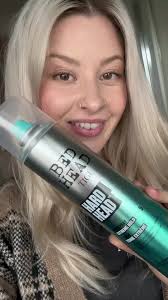 Another fabulous product from @Bed Head by TIGI Bed heads Hard Head  hairspray is designed to give hair extreme hold. I was really impressed by  how effective this hairspray was. It gave my hair great ...