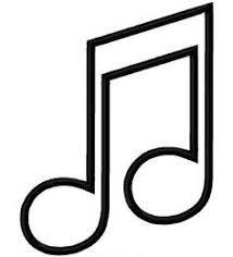 Stencil For Musical Notes Google Search Music Notes Coloring Pages Music Notes Drawing