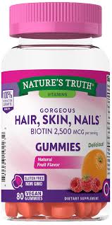 Multivitamin medically reviewed by drugs.com. Hair Skin Nails Gummies Vitamins C E And Biotin 2 500 Mcg