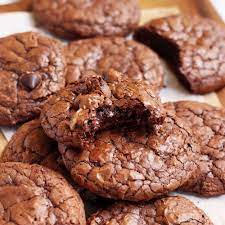 Flourless Fudgy Chocolate Brownie Cookies By Scientificallysweet Quick Easy Recipe The Feedfeed Recipe In 2021 Fudgy Chocolate Chocolate Brownie Cookies Brownie Cookies