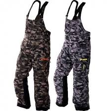 Dp Fxr Excursion Urban Camo Mens Snowmobile Bib Pants