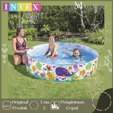 Bestway fill n fun pool.: Beli Kolam Renang Berenang Karet Anak Anak Jumbo Besar Tanpa Dipompa Ditiup Portable Intex Pool Murah Seetracker Indonesia