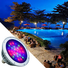 Wyzm 120v 35w Color Changing Swimming Pool Lights Led Par56 Light E26 Lighting Products