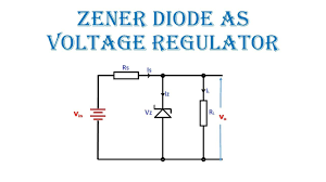 Simple voltage diode regulator, therefore found limited application only to drive low load. Zener Diode As Voltage Regulator In Hindi Youtube