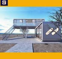 Anti-Corrosion Mobile Office Integrated Reception Prefab ...