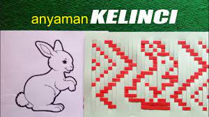 Tempelkan kertas origami dengan bentuk daun ke dinding dengan sedikit ditekan, agar kertas origami dapat menempel dengan kuat di dinding rumah. Anyaman Motif Hewan Ideku Unik