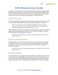 Citations to paraphrased text must provide the author's last name and year: Calameo Apa Referencing Guide