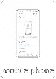 Aug 12, 2021 · the phone coloring pages are easy coloring pages for kids to keep them busy in some fun coloring during their leisure time while parents can relax. Mobile Phone Coloring Page Book Pdf