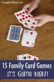 Most games will use the standard french suited 52 card deck or a variant of it, such as the russian 36 deck. 15 Card Games That Are Perfect For Your Next Family Game Night Frugal Fun For Boys And Girls