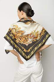 Baroque Tiger Scarf Ardeo Studios